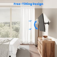 Nástenný držiak na TV PureMounts PM-FM13-200, sklopný a otočný, max. VESA 200x200 mm, 23-43", max. 30 kg – čierny 2