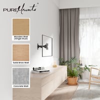 Nástenný držiak na TV PureMounts VESA 100, otočný a sklopný konzolový držiak na televízor 6