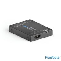 PureTools PT-C-HDCP-DS HDCP prevodník, HDCP 2.3→1.4, škálovanie 4K→1080p, HDR10, HDMI 2.0 4