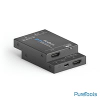 PureTools PT-C-HDCP-DS HDCP prevodník, HDCP 2.3→1.4, škálovanie 4K→1080p, HDR10, HDMI 2.0 6