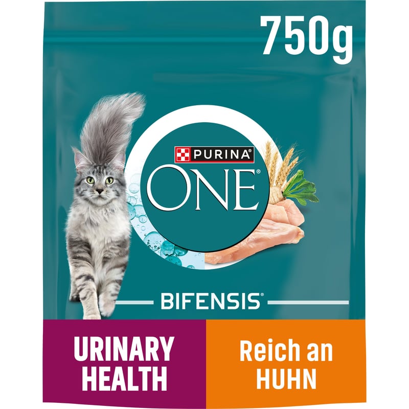 PURINA ONE BIFENSIS Urinary Health hrană uscată pentru pisici, bogată în pui - Sănătatea tractului urinar - 6 x 750 g