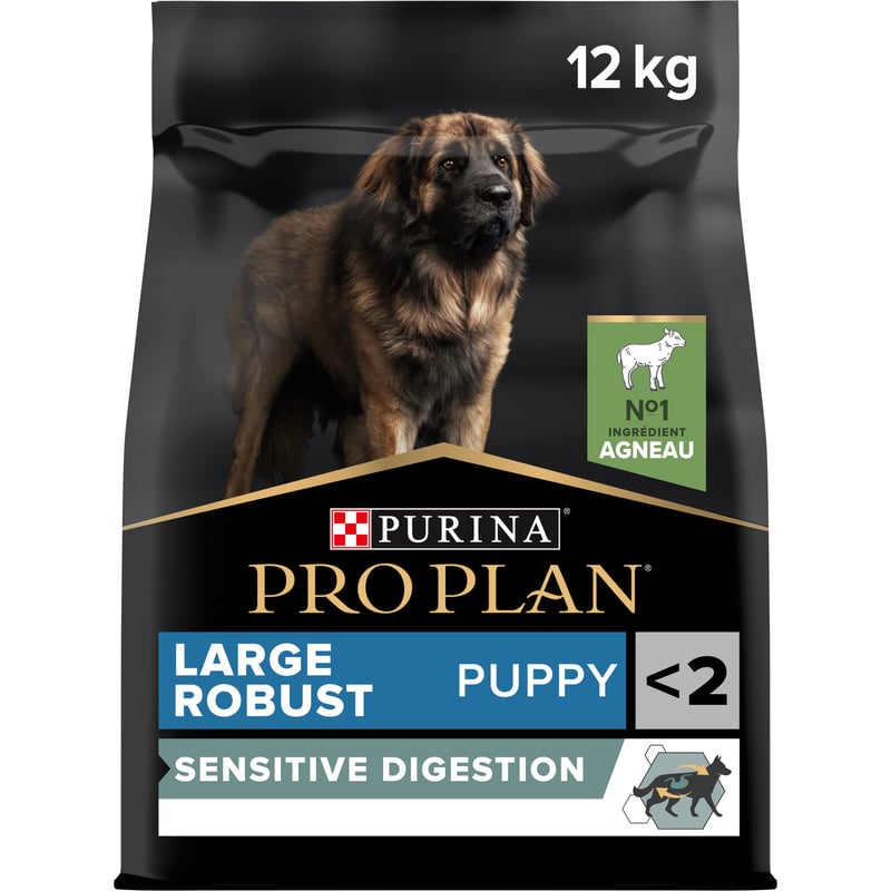 Purina Pro Plan Sensitive Digestion suha hrana za štence velikih pasmina s janjetinom - za zdravu probavu - 12 kg