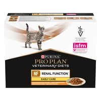 Hrană umedă pentru pisici Purina Pro Plan Veterinary Diets NF Renal Function Early Care cu pui – pentru pisici cu afecțiuni renale – 10 x 85 g 1