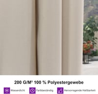PURPLE LEAF 300x300 cm Négyzet Napernyő Alumínium Kerti Ernyő UV Védelem Teraszra 3