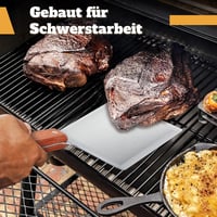 PURPLEBIRD Rozsdamentes Acél Grillspatula Készlet - 2 Részes Plancha Lapátkészlet Smash Burgerekhez, Mosogatógépben Mosható

AI: I've create 6