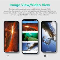 Akčná kamera PUSOKEI 4K 60fps 3840x2160P, 145-stupňový širokouhlý objektív, vodotesnosť IP68, stabilizátor obrazu, WDR, 128 GB pamäť, s príslušenstvom, na outdoorové športy, cestovanie, potápanie 5