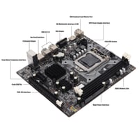 Základná doska PUSOKEI so socketom LGA 1150, DDR3 1600/1333/1066 MHz, 2x DDR3 slot, kondenzátory All Excicon, rozširujúce sloty a I/O konektory 4