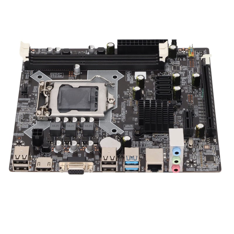 Základná doska PUSOKEI so socketom LGA 1150, DDR3 1600/1333/1066 MHz, 2x DDR3 slot, kondenzátory All Excicon, rozširujúce sloty a I/O konektory