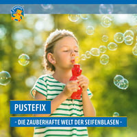 PUSTEFIX kúzelný medvedík Červená bublifuková kvapalina 180 ml, bublifuk pre deti i dospelých, na narodeniny a svadby 3