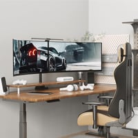 Putilsen Mount Dual Monitor Tartó 24-57" Gázrugós Állvány Magasságállítható 2