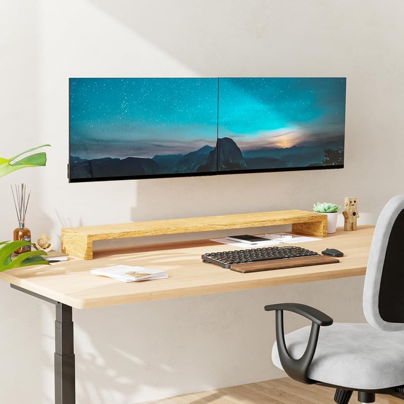 PUTORSEN Dual Monitor Adapter 13-27" VESA 75x75/100x100 mm, Max 10kg