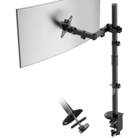 PUTORSEN Rameno na jeden monitor, výška 80 cm, pre 13-35 palcové LCD displeje, plne nastaviteľný stojan na monitor, nosnosť 9 kg, VESA 75x75/100x100 mm, čierny 1