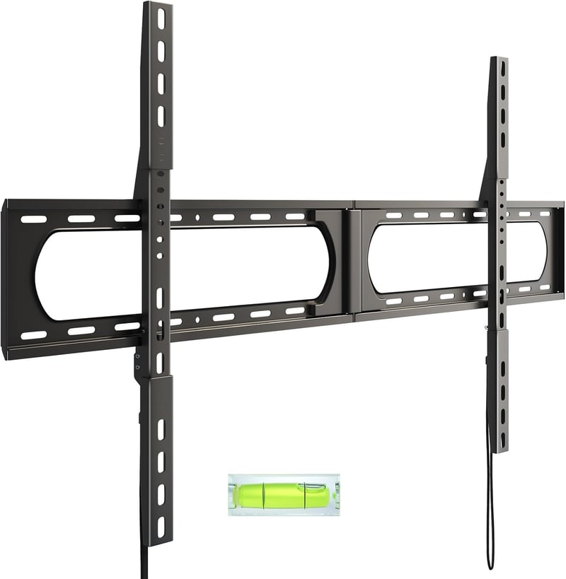 Suport TV de perete fix PUTORSEN pentru televizoare de 37-140 inchi, VESA max. 1200x800 mm - negru