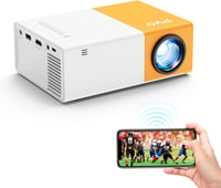 PVO Mini Hordozható WiFi Projektor Okostelefon Tükrözéshez Vezeték Nélkül - Beamer YG300ProMax 1