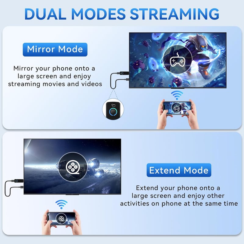 PWAY Wireless HDMI Adapter Miracast Dongle Laptop PC Smartphone TV Projektorhoz