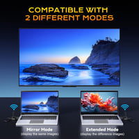 PWAY Wireless HDMI Adó-Vevő 150M 4K 1080P@60Hz Ultra HD Video Audio Átvitel PC Projektor TV Box Monitorhoz 5