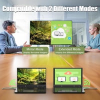 PWAY Wireless HDMI Adó-Vevő Készlet, Hordozható HDMI Bővítő, Plug & Play 5