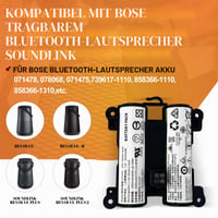 Náhradná batéria PWRTank pre Bluetooth reproduktor Bose Soundlink Revolve+ – kompatibilná s modelmi Revolve+ II, Revolve Plus 2 – nahrádza: 071478, 078068, 071475, 739617-1110 3
