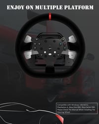 PXN V10 Versenykerék Pedálokkal és Váltókarral - 270/900° Forgatás, Force Feedback 2