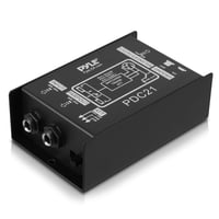 Pasívny DI box Pyle PDC21 pre gitaru, basgitaru a klávesy, 6,3 mm jack 1