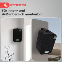 Pyle PDWR40B kültéri hangszóró, vízálló, 200 W - fekete, 2 db 6