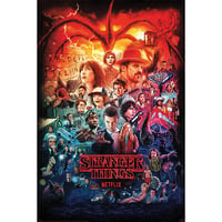 Plagát Pyramid International Stranger Things 4. séria – koláž 1
