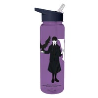 Plastová fľaša na vodu Wednesday Pyramid 700 ml – Fľaša s motívom Wednesday Addams pre deti aj dospelých 1