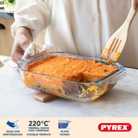 Set de vase de copt din sticlă borosilicată Pyrex 8023510, 3 piese - 30,8x41,8 cm 6