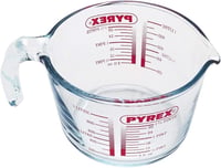 Pyrex Classic odmerka s vekom, 1-litrová priehľadná sklenená kuchynská odmerka 2