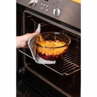 Súprava sklenených dóz na potraviny Pyrex Cook & Go, 3 ks, s hermeticky uzatvárateľnými viečkami, okrúhle nádoby na obed, objem 0,7 l 5