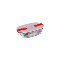 Recipient pentru alimente din sticlă Pyrex Cook&Heat, transparent, 17x10x6 cm, 0,4 litri 4