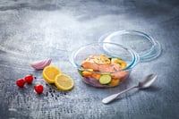 Pyrex Essentials Boro posuda za pečenje s poklopcem - 1,6 L 2