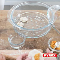 Pyrex Gőzölő Kosár Fedővel - Egészséges Főzéshez 7
