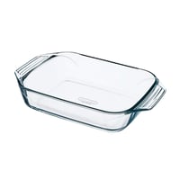 Obdĺžniková sklenená zapekacia misa Pyrex Irresistible, priehľadná, 31 x 20 cm 1