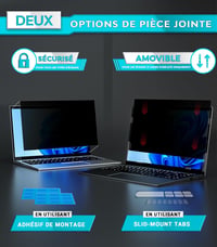 PYS 13.3" Anti-glare kékfény szűrő monitor védőfólia HP Dell Acer Lenovo ThinkPad Samsung ASUS 4