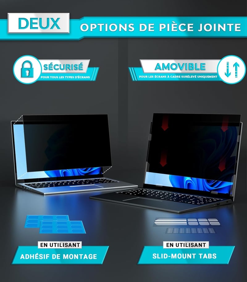 PYS 13.3" Anti-glare kékfény szűrő monitor védőfólia HP Dell Acer Lenovo ThinkPad Samsung ASUS