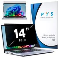 PYS 14-palcová ochranná fólia na obrazovku na ochranu súkromia 16:9 – filter proti nahliadaniu, fólia s ochranou proti modrému svetlu, pre HP/Dell/Acer/Lenovo/ThinkPad/Samsung/ASUS notebooky 1
