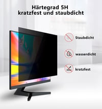 PYS 27 Inch monitoros adatvédelmi szűrő 16:9, kékfény szűrő, tükröződésmentes 5