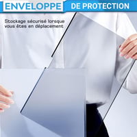 PYS iPhone 14 Képernyővédő Fólia 3H Anti-Glare Ragasztós 6
