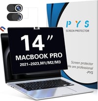 PYS iPhone 14 Képernyővédő Fólia 3H Anti-Glare Ragasztós 9