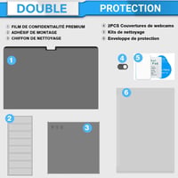 PYS iPhone 14 Képernyővédő Fólia 3H Anti-Glare Ragasztós 8