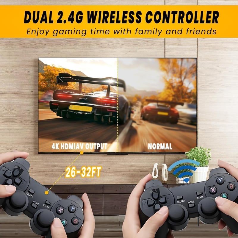 PZNETUE Retro Játékkonzol 21700+ Játékkal - HDMI TV Csatlakozás, 2 Kontrollerrel, 8+ Korosztálynak, Családi Kiadás

AI: I've created a Hunga