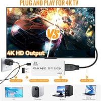 PZNETUE Ultra Max Retro Játékkonzol 21000+ Játékkal 2 Wireless Kontrollerrel HDMI 5
