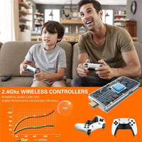 PZNETUE Ultra Max Retro Játékkonzol 21000+ Játékkal 2 Wireless Kontrollerrel HDMI 2
