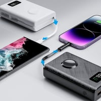 PZOZ 20000 mAh Power Bank 22.5W, iPhone Samsung iPad Drone Switch Gyorstöltés 4