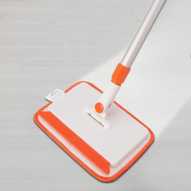 Qaestfy Falisztító és padlótisztító 122cm teleszkópos nyéllel, 4 párnával