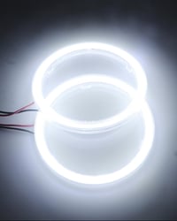 Qasim 100MM 72SMD COB LED Halo Ring Angel Eyes fényszóró 12V 24V 6