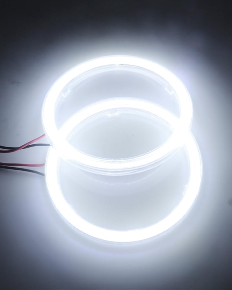 Qasim 100MM 72SMD COB LED Halo Ring Angel Eyes fényszóró 12V 24V