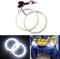 Qasim 100MM 72SMD COB LED Halo Ring Angel Eyes fényszóró 12V 24V 1