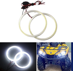 Qasim 100MM 72SMD COB LED Halo Ring Angel Eyes fényszóró 12V 24V
